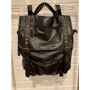 Vegan Leather Backpack